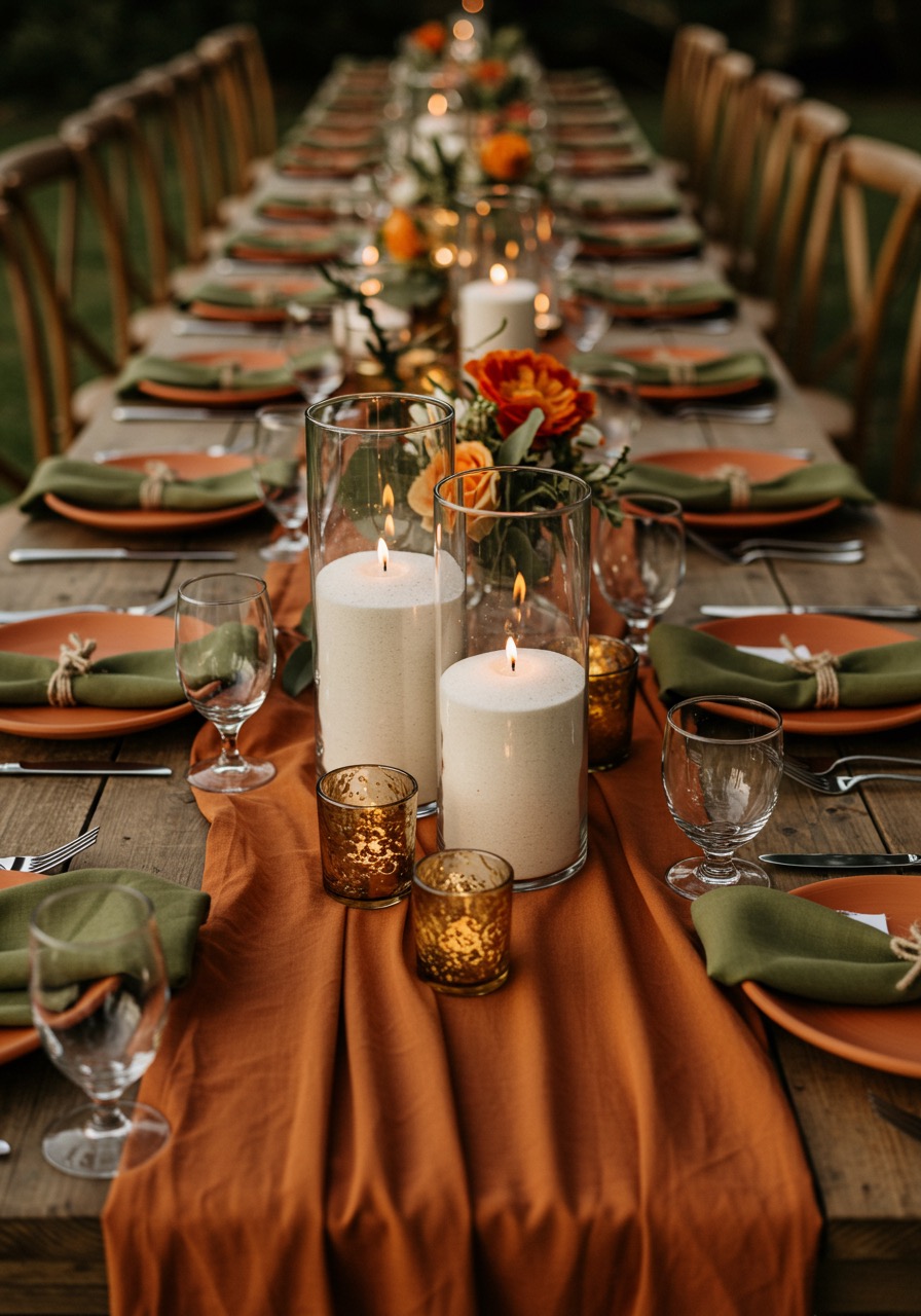 Guide to asking a wedding venue about candles